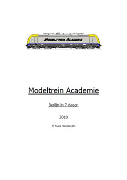 Frans Hooyberghs Modeltrein Academie Berlijn in 7 dagen