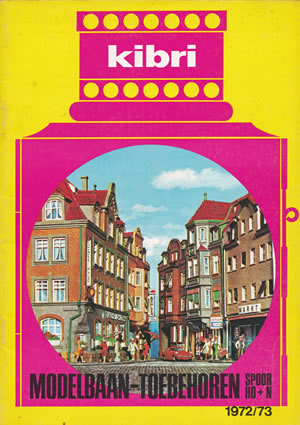 kibri catalogus katalog 1972