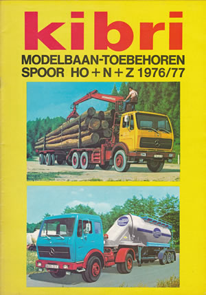 kibri catalogus katalog 1976