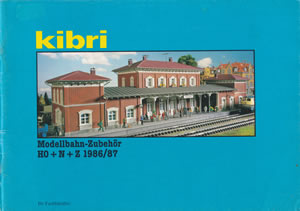 kibri catalogus katalog 1986