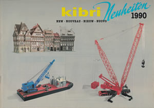 kibri catalogus katalog 1990 neuheiten