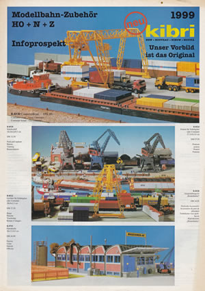 kibri catalogus katalog 1999 neuheiten