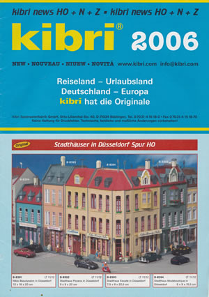 kibri catalogus katalog 2006 neuheiten
