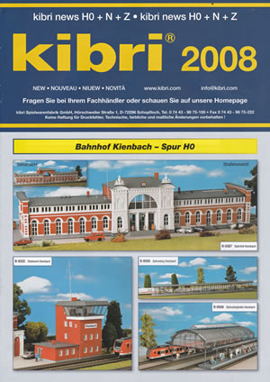 kibri catalogus katalog 2008 neuheiten