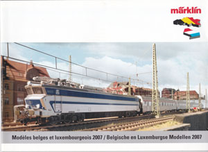 Märklin catalogus katalog België Luxemburg 2007