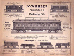 Märklin catalogus katalog 1924
