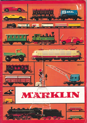 Märklin catalogus katalog 1972