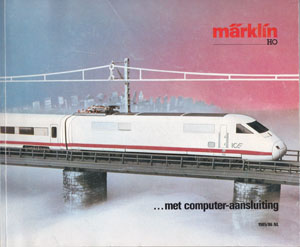 Märklin catalogus katalog 1985/86 H0