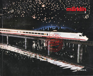 Märklin catalogus katalog 1985/86 Z