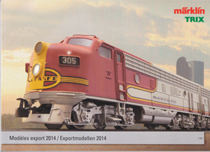 Märklin catalogus katalog export modellen 2014