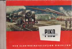Piko DDR catalogus katalog 1957