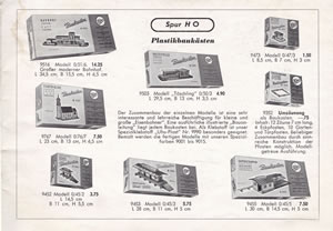 kibri catalogus 1957