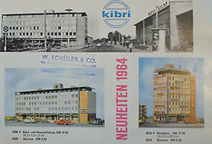 kibri catalogus katalog 1964 neuheiten