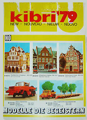 kibri catalogus katalog 1979 neuheiten