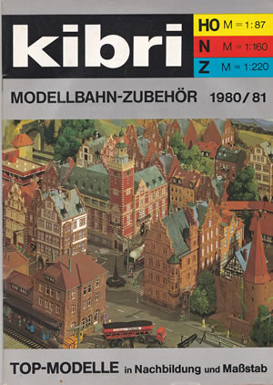 kibri catalogus katalog 1980