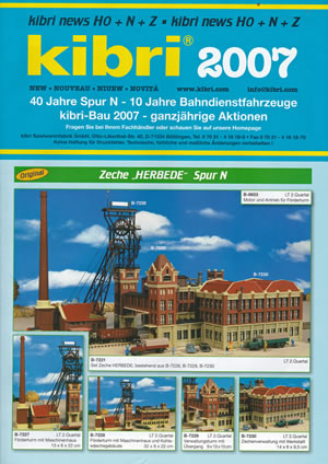kibri catalogus katalog 2007 neuheiten
