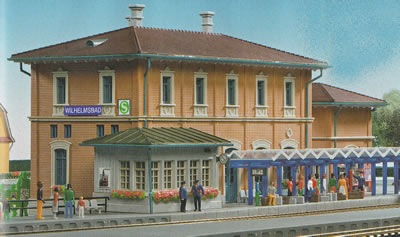 kibri 9358 station Wilhemsbad