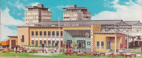 kibri 9496 station Ulm