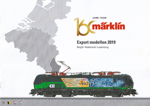 Märklin catalogus katalog België Nederland Luxemburg 2019
