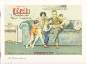 Märklin catalogus katalog 1928