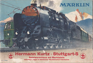 Märklin catalogus katalog 1938