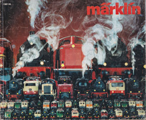Märklin catalogus katalog 1981