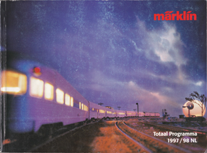 Märklin catalogus katalog 1997/98