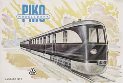 Piko DDR catalogus katalog 1955