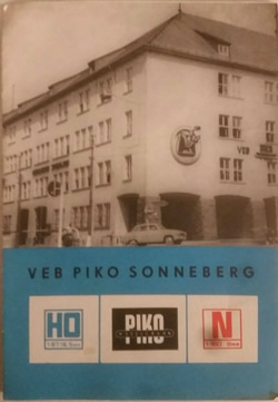 Piko DDR catalogus katalog 1971