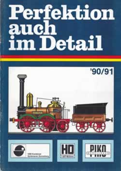 Piko DDR catalogus katalog 1990